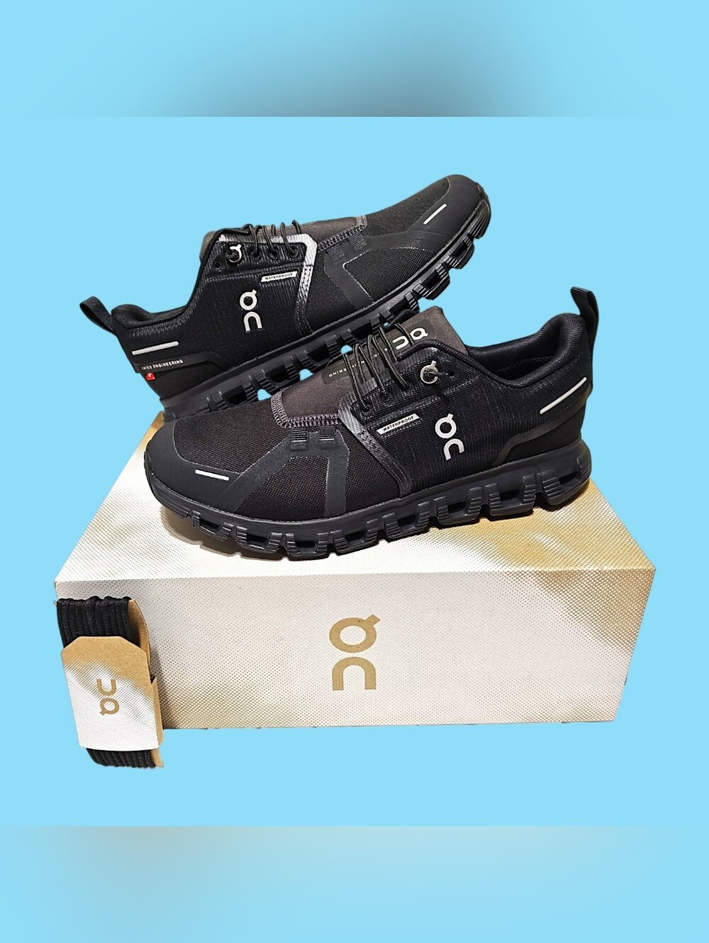 🚺 7.5 US — On Cloud 6 Waterproof 2026 [BLACK] 3WF10051043